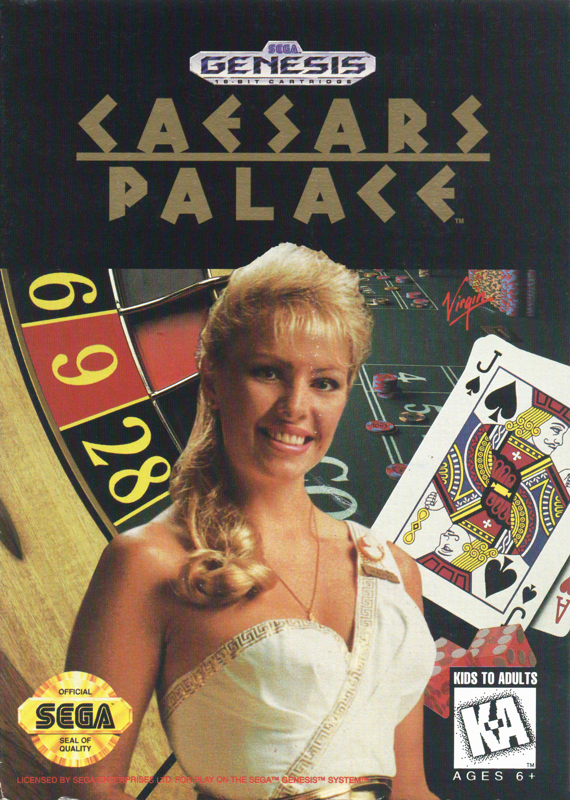 Caesars Palace - SEGA Genesis