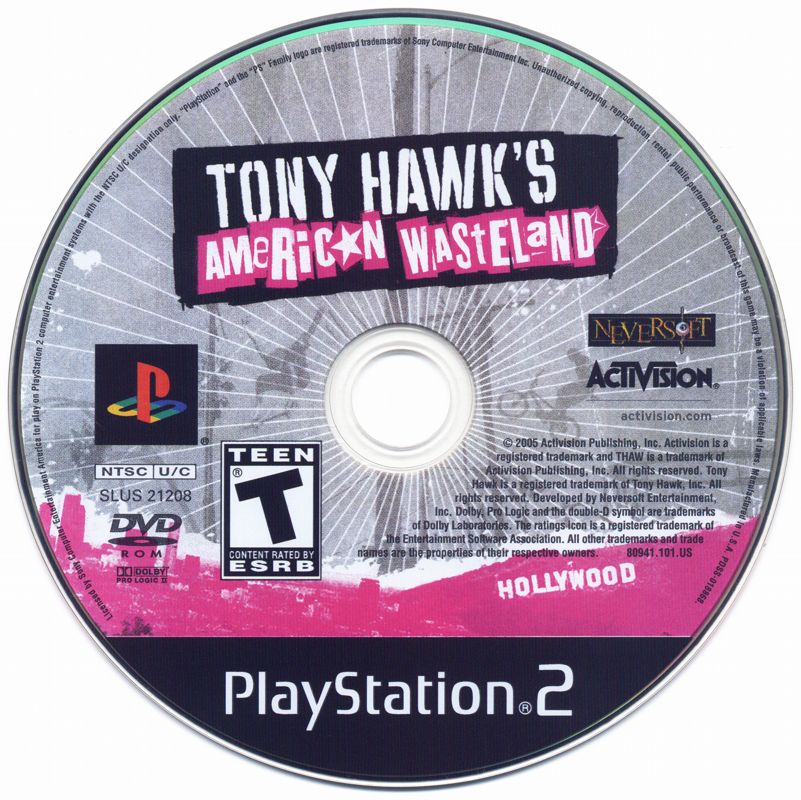 Tony Hawk's American Wasteland - PlayStation 2