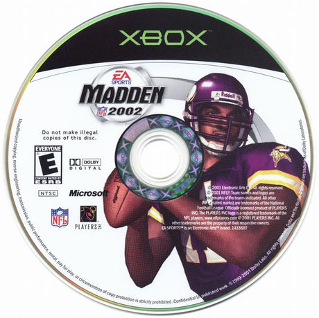 Madden NFL 2002 - Xbox
