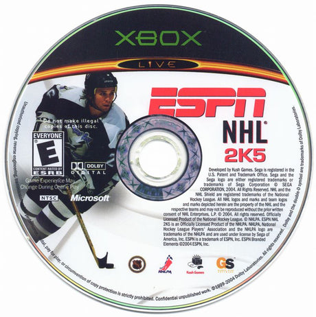 ESPN NHL 2K5 - Xbox