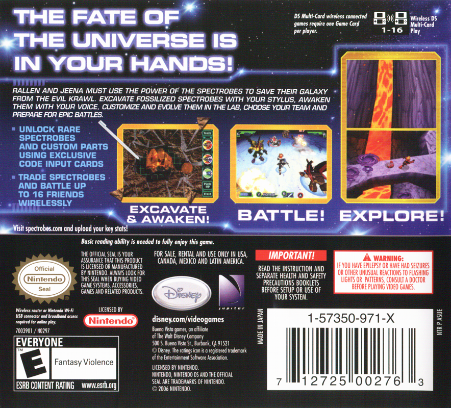 Spectrobes - Nintendo DS