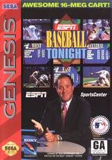 ESPN Baseball Tonight - SEGA Genesis
