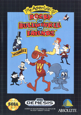 The Adventures of Rocky and Bullwinkle and Friends - SEGA Genesis