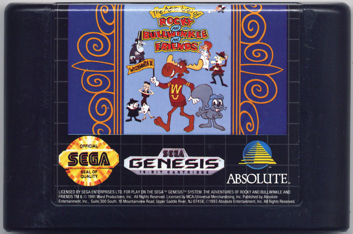 The Adventures of Rocky and Bullwinkle and Friends - SEGA Genesis