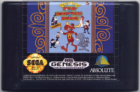 The Adventures of Rocky and Bullwinkle and Friends - SEGA Genesis