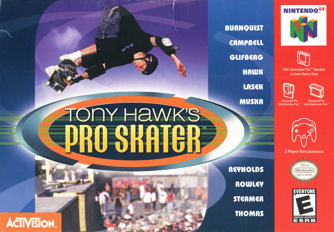 Tony Hawk's Pro Skater - Nintendo 64