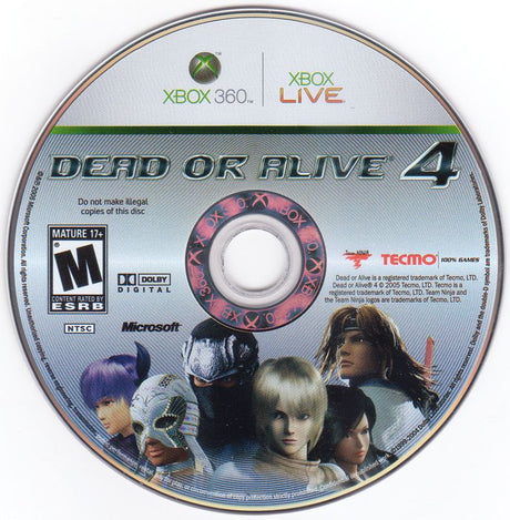 Dead or Alive 4 - Xbox 360