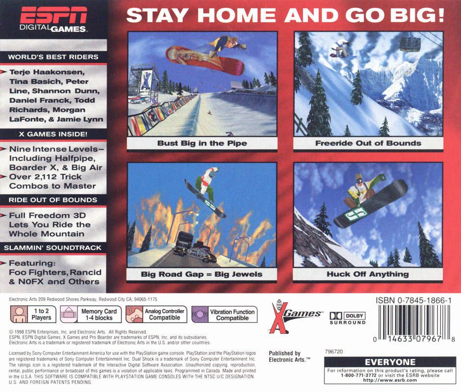 X-Games: Pro Boarder - PlayStation