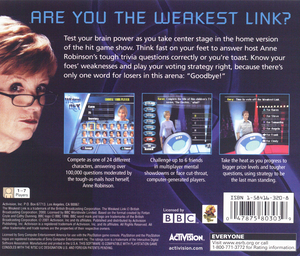 Weakest Link - PlayStation