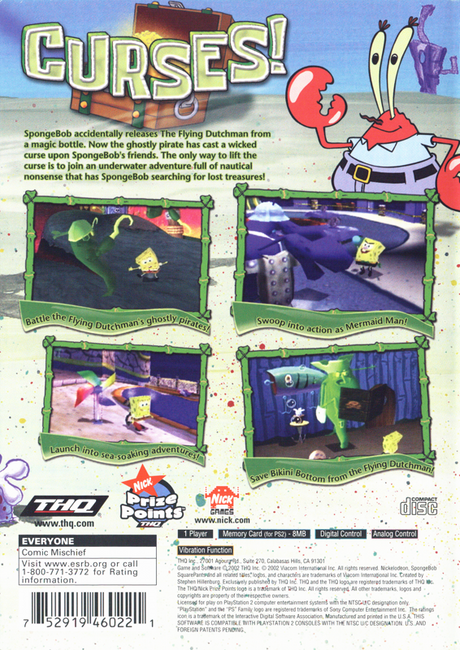 SpongeBob SquarePants: Revenge of the Flying Dutchman - PlayStation 2