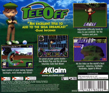 Tee Off - SEGA Dreamcast