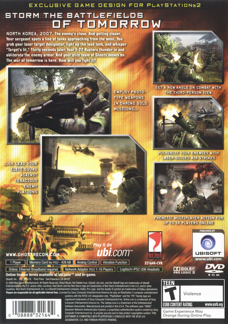 Tom Clancy's Ghost Recon 2: 2007 - First Contact - PlayStation 2