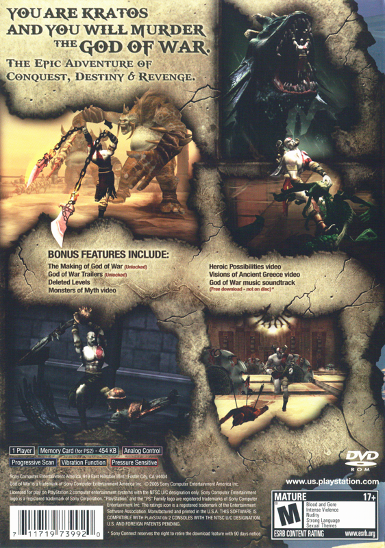 God of War - PlayStation 2