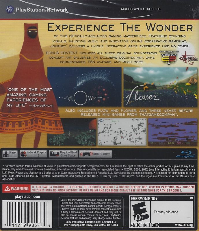 Journey: Collector's Edition - PlayStation 3