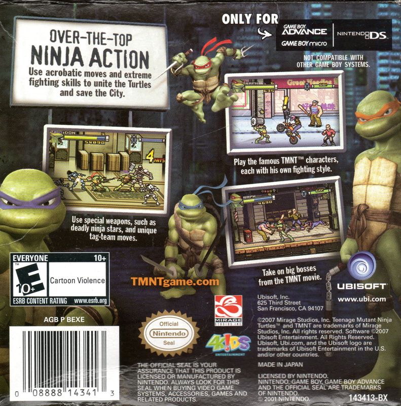 TMNT - Game Boy Advance