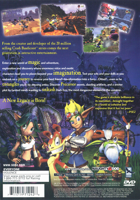 Jak and Daxter: The Precursor Legacy - PlayStation 2