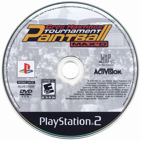 Greg Hastings' Tournament Paintball Max'd - PlayStation 2