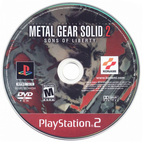 Metal Gear Solid 2: Sons of Liberty (Greatest Hits) - PlayStation 2