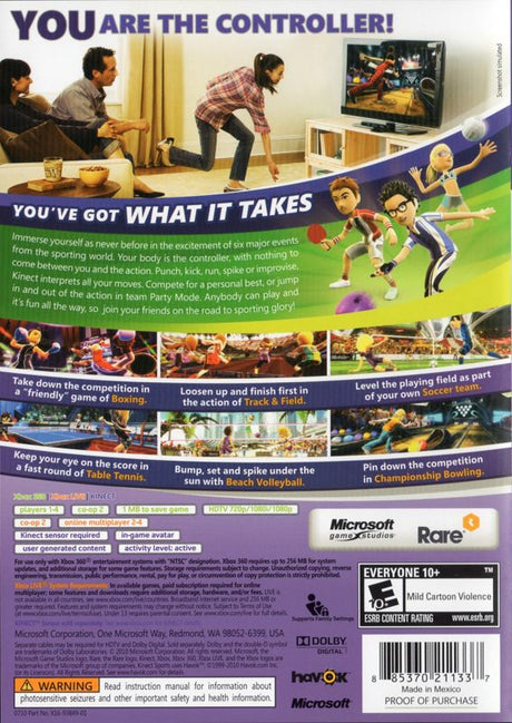 Kinect Sports - Xbox 360