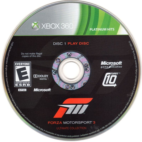 Forza Motorsport 3: Ultimate Collection - Xbox 360