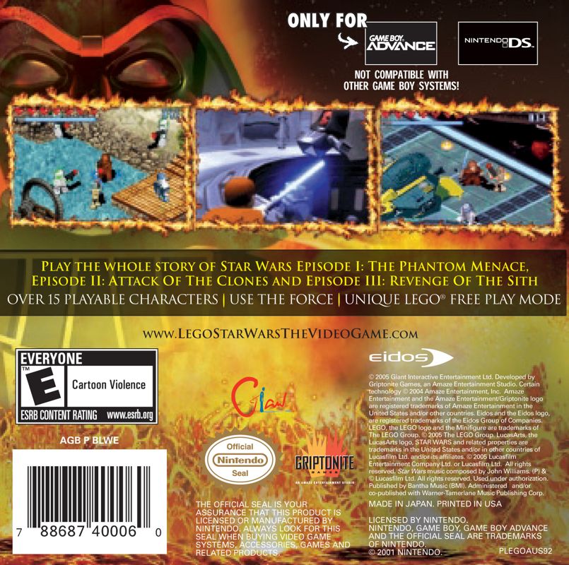 LEGO Star Wars: The Video Game - Game Boy Advance