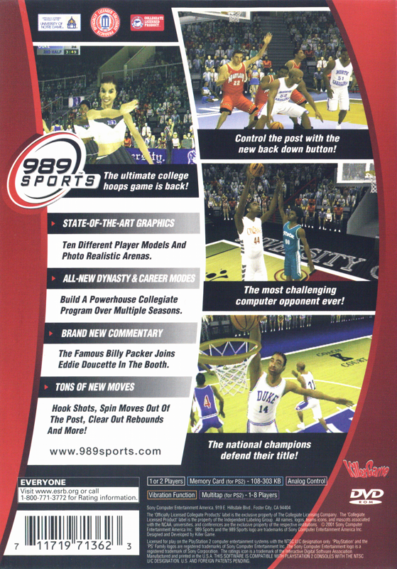 NCAA Final Four 2002 - PlayStation 2