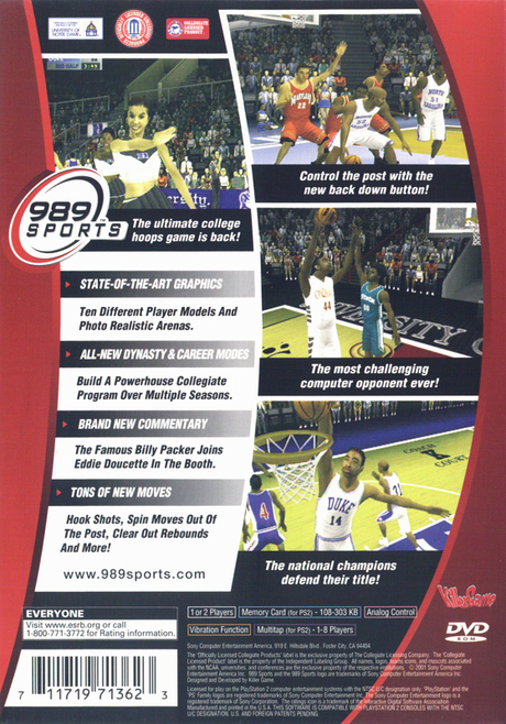 NCAA Final Four 2002 - PlayStation 2