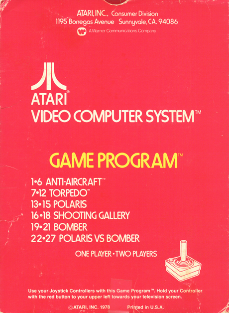 Air-Sea Battle - Atari 2600