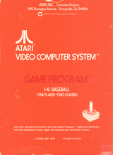 Home Run - Atari 2600