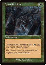 Cryptolith Rite (Retro Frame) (408) [Innistrad Remastered]