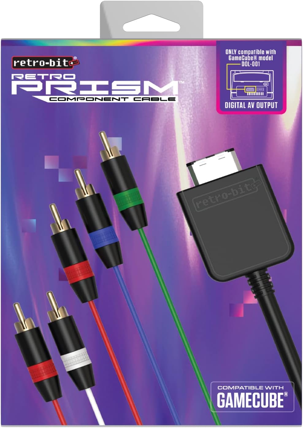 Retro Prism Component Cable for GameCube