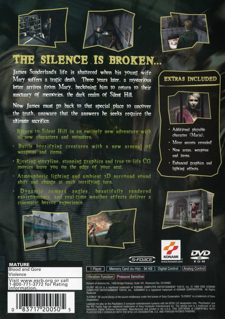Silent Hill 2 (Greatest Hits) - PlayStation 2