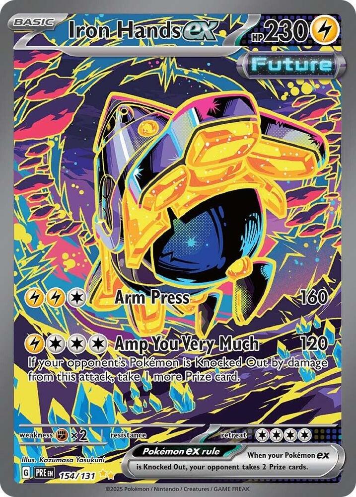 Iron Hands ex - 154/131 (154/131) [SV: Prismatic Evolutions]