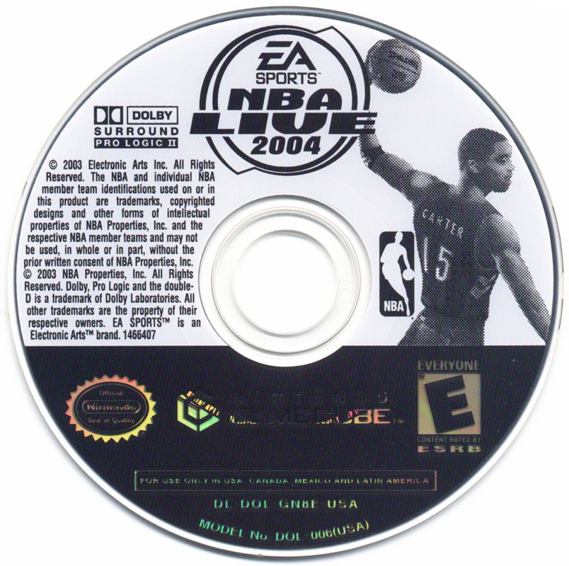 NBA Live 2004 - GameCube
