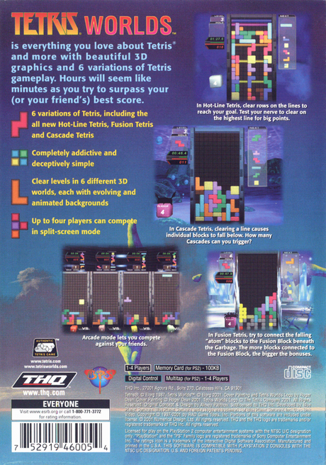Tetris Worlds - PlayStation 2