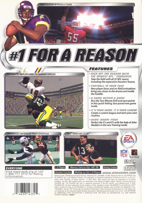 Madden NFL 2002 - PlayStation 2