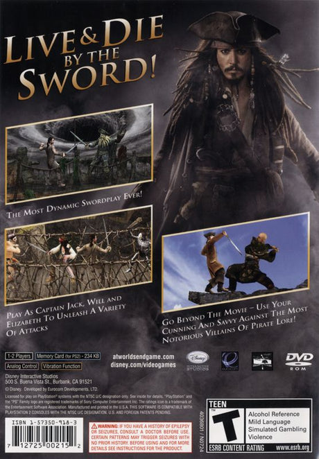 Pirates of the Caribbean: At World's End - PlayStation 2