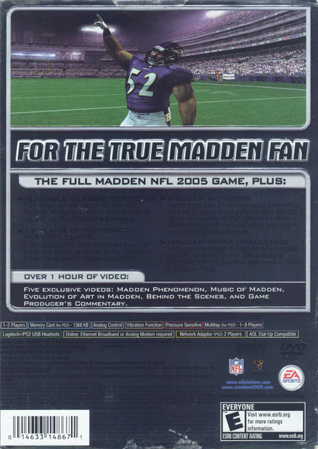Madden NFL 2005: Collector's Edition - PlayStation 2