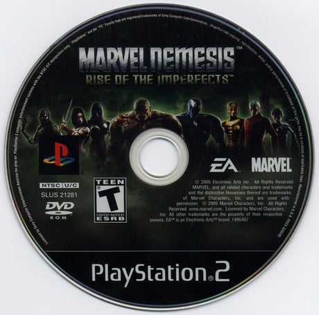 Marvel Nemesis: Rise of the Imperfects - PlayStation 2