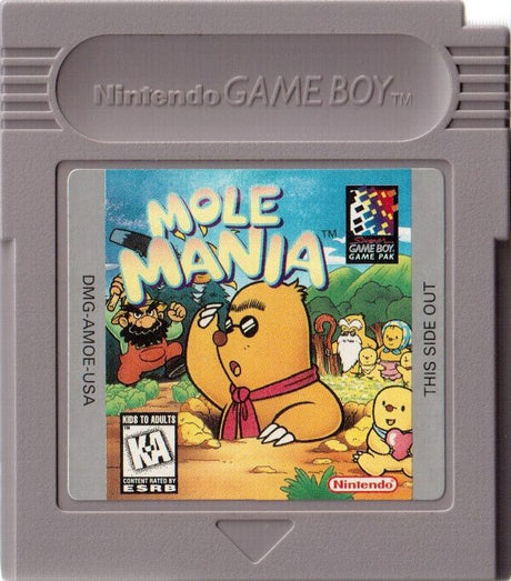 Mole Mania - Game Boy