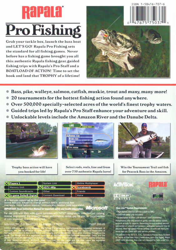 Rapala Pro Fishing - Xbox