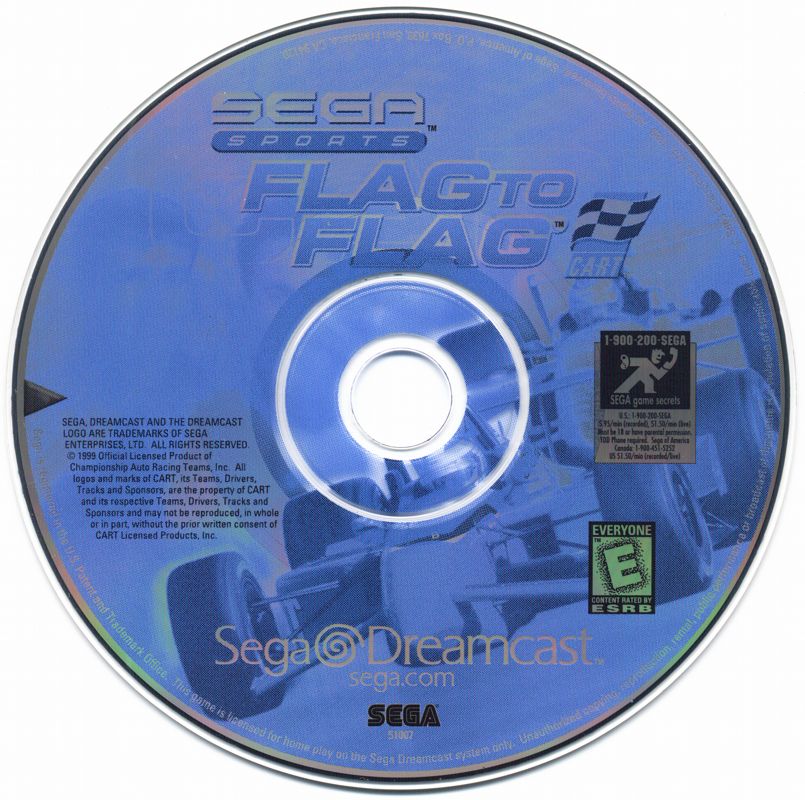CART: Flag to Flag - SEGA Dreamcast
