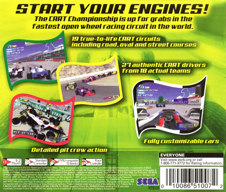 CART: Flag to Flag - SEGA Dreamcast