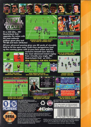 NFL Quarterback Club - SEGA 32X
