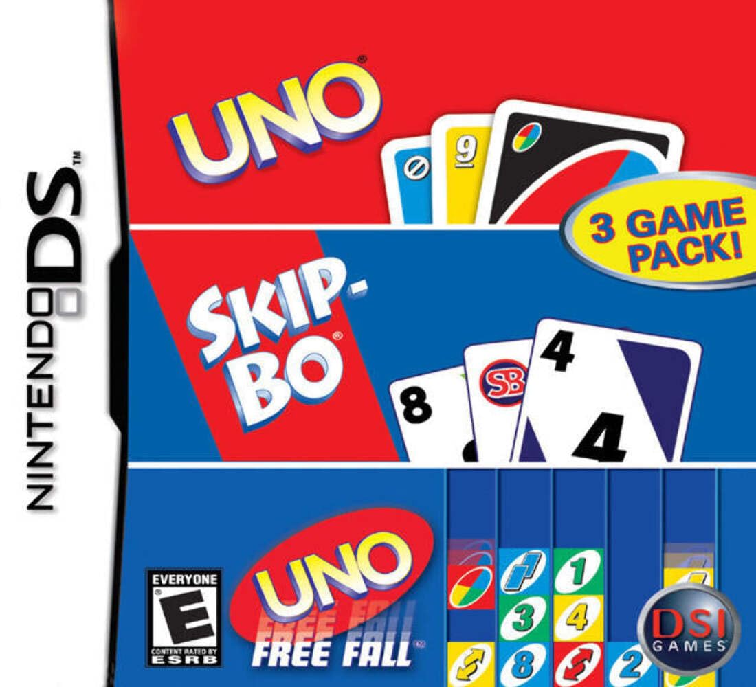 Uno / Skip-Bo / Uno Freefall - Nintendo DS