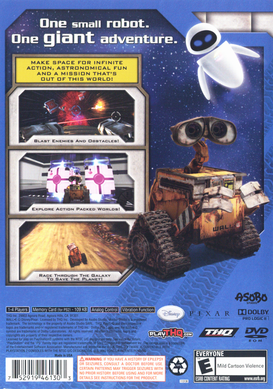 Disney•Pixar Wall-E - PlayStation 2