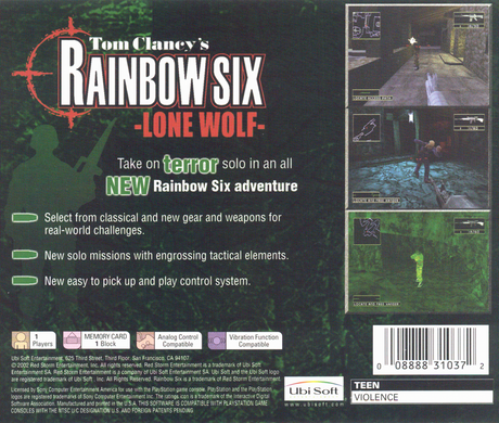 Tom Clancy's Rainbox Six: Lone Wolf - PlayStation