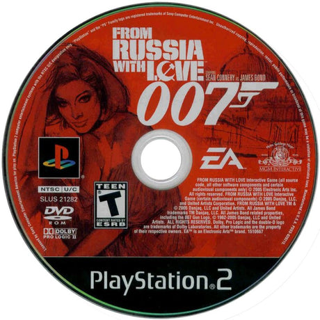 007 From Russia With Love - PlayStation 2