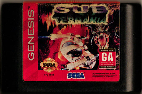 Sub-Terrania - SEGA Genesis