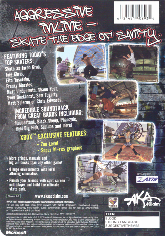 Aggressive Inline - Xbox